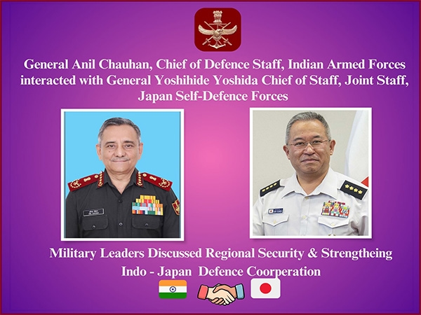 India's CDS General Anil Chauhan meets Japan's Chief of Staff to reinforce defence ties
