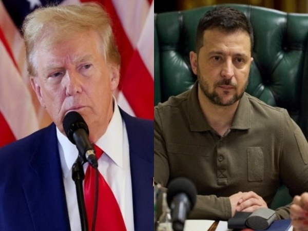 Trump criticises Zelensky's resistance to "land swap" with Russia ahead of Alaska talks