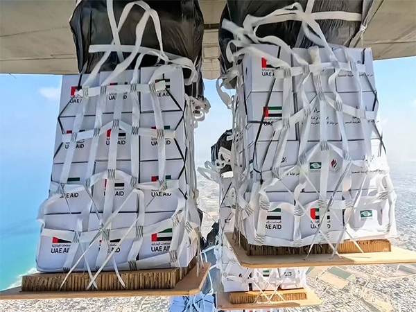 UAE conducts 76th airdrop of aid over Gaza Strip