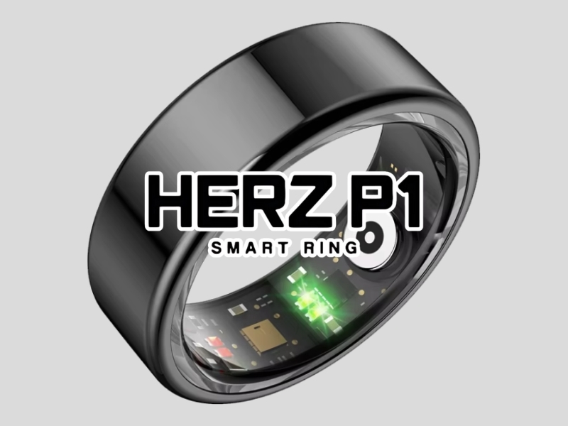 Herz P1 Smart Ring: 24/7 Health Monitoring, Sleep, Stress & Heart Rate Tracking