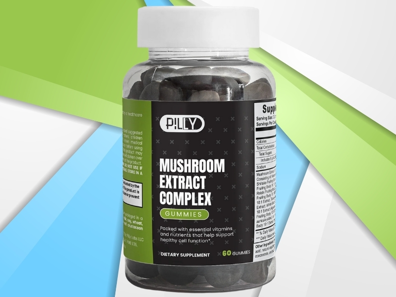 Pilly Labs Formulates 2025's Top Mushroom Extract Gummies Supplement for ADHD Focus, Anxiety Support, and Natural Weight Wellness