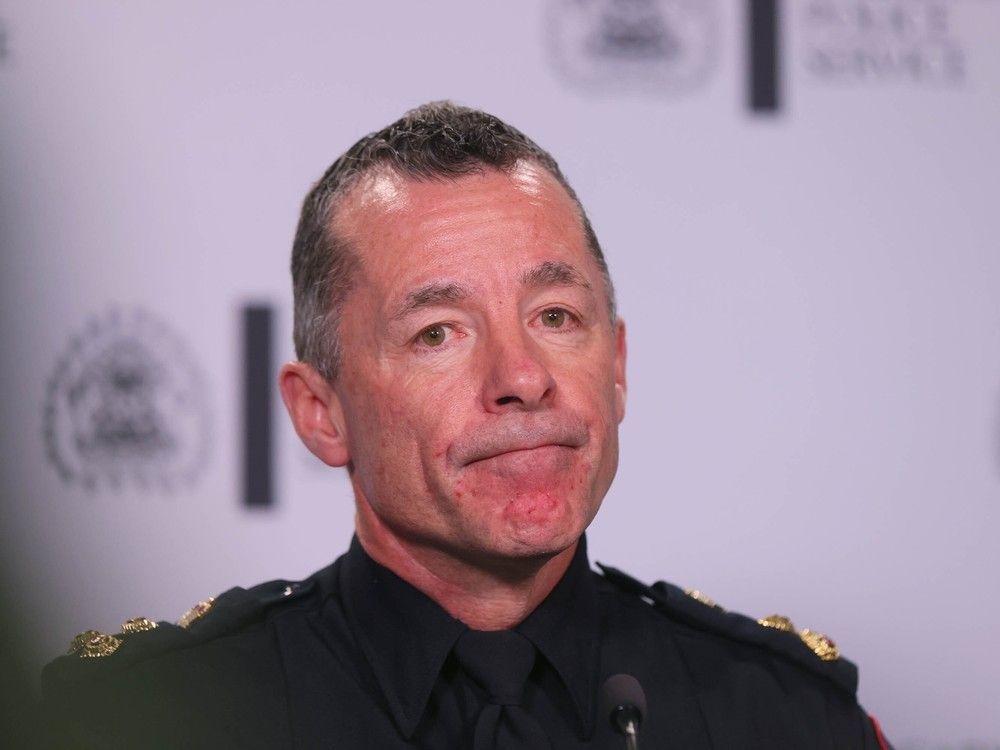 Calgary police Chief Mark Neufeld resigns from Calgary Police Service