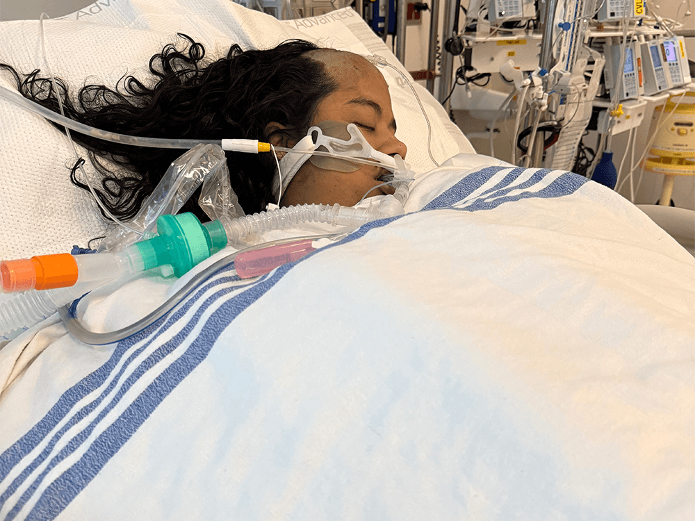 Husband appeals for support after wife gives birth, then suffers life-threatening stroke