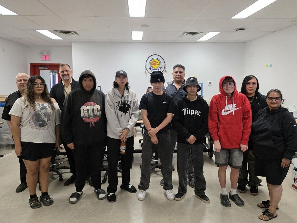 Siksika high school students make history completing "groundbreaking" tech training program
