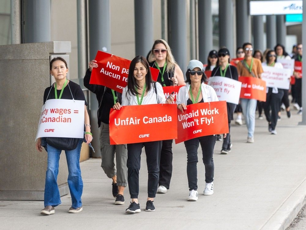Air Canada flight attendants to defy back-to-work order