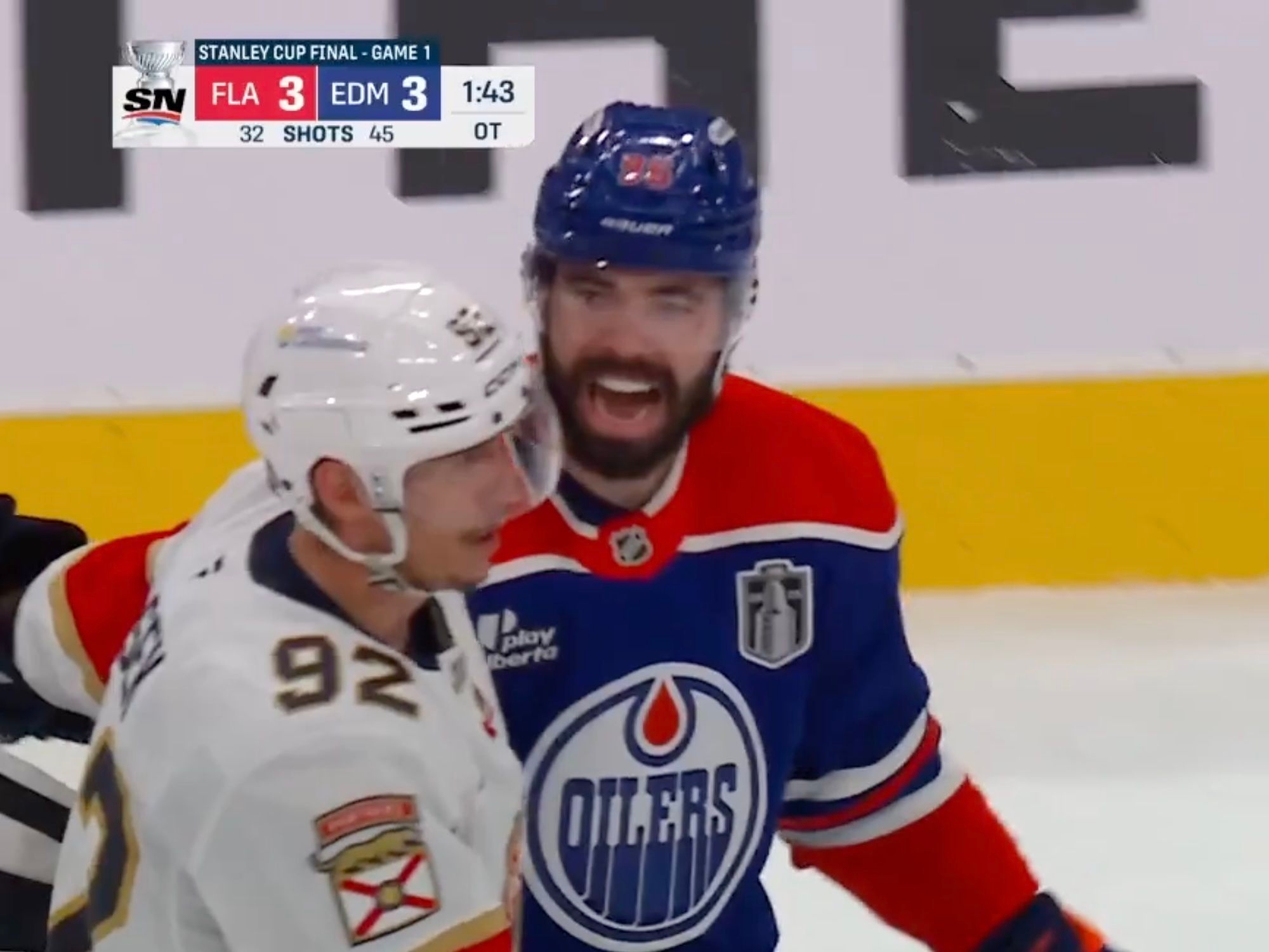 'Don't poke the bear': Did Oilers ace d-man go too far taunting Panthers player?
