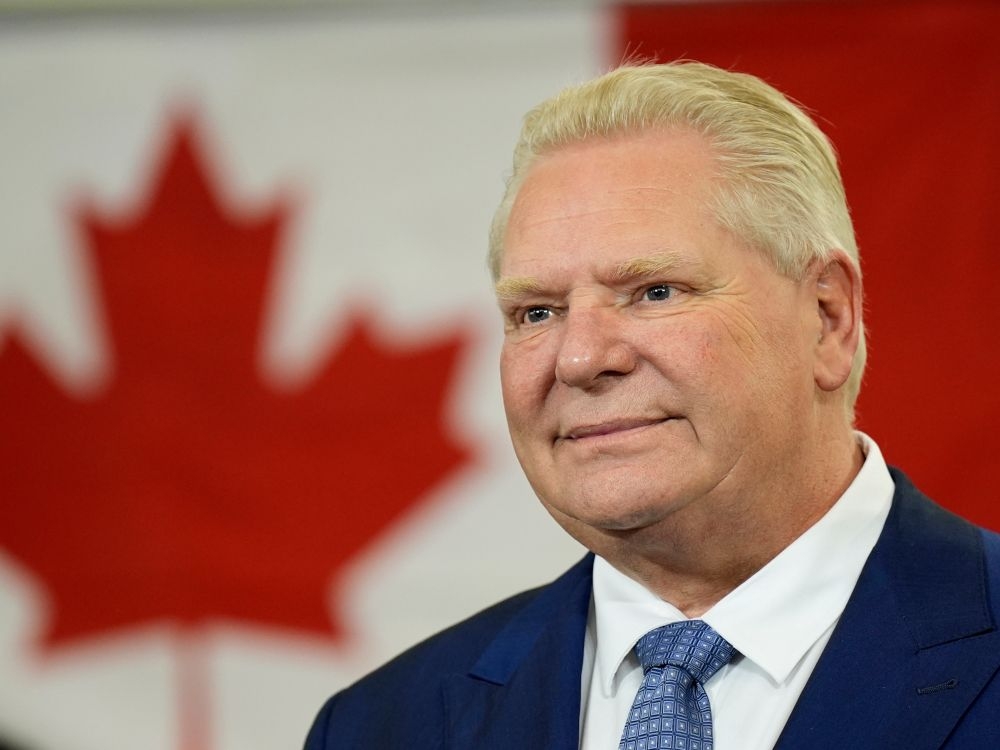 Ford remains popular, but half think Ontario is 'on the wrong track': Leger poll