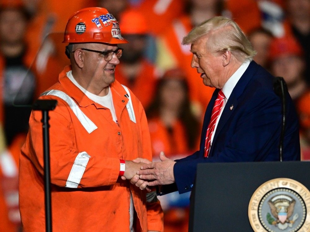 Trump says he will double tariffs on steel imports to 50 per cent