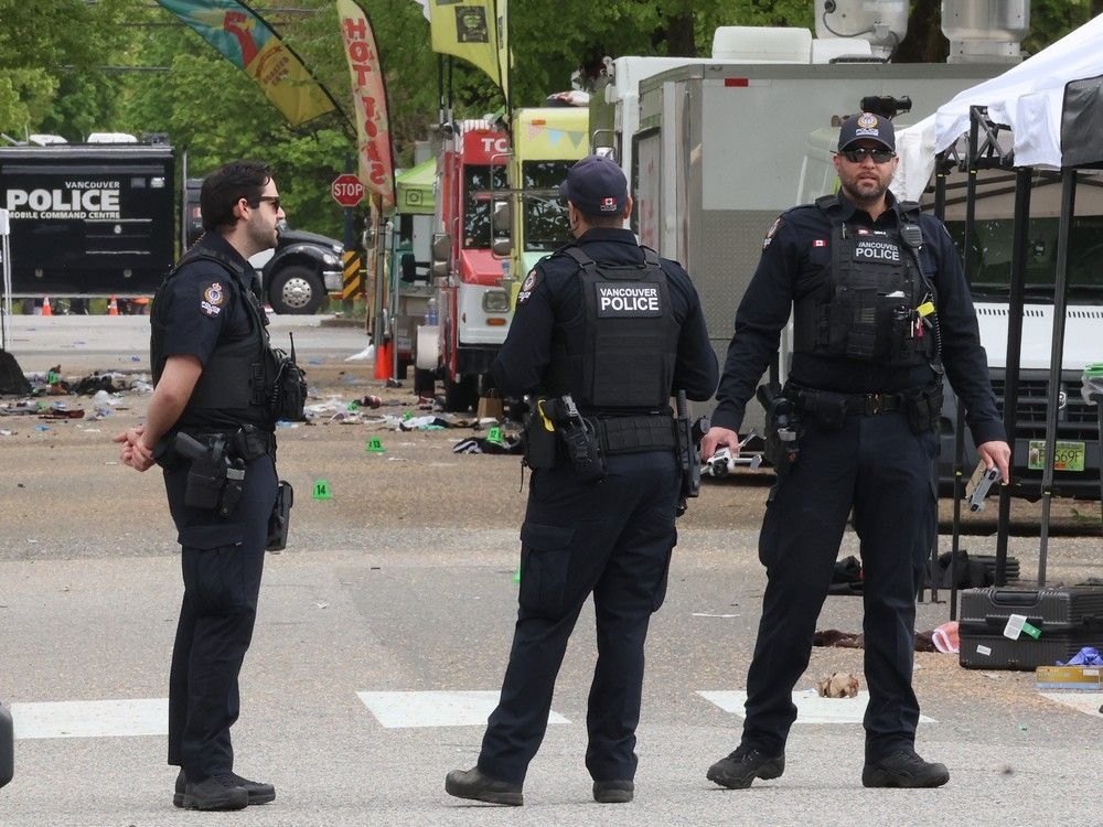 A day before Vancouver's festival killing, the suspect told police items were thrown into his SUV