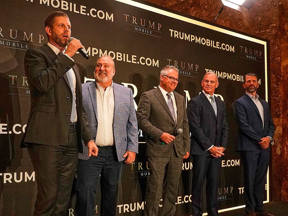 Trump family company announces next venture: a mobile phone company