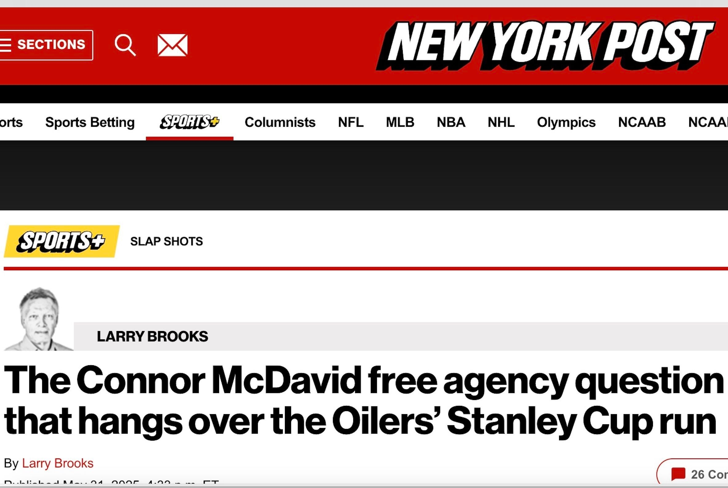 Why some think Connor McDavid is leaving Edmonton Oilers