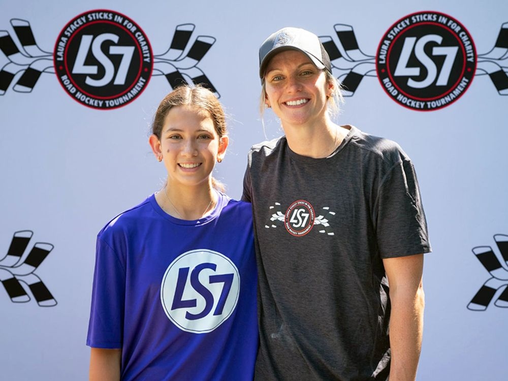 'Giving young girls the opportunity to dream': Canadian Olympian finds gold in street hockey