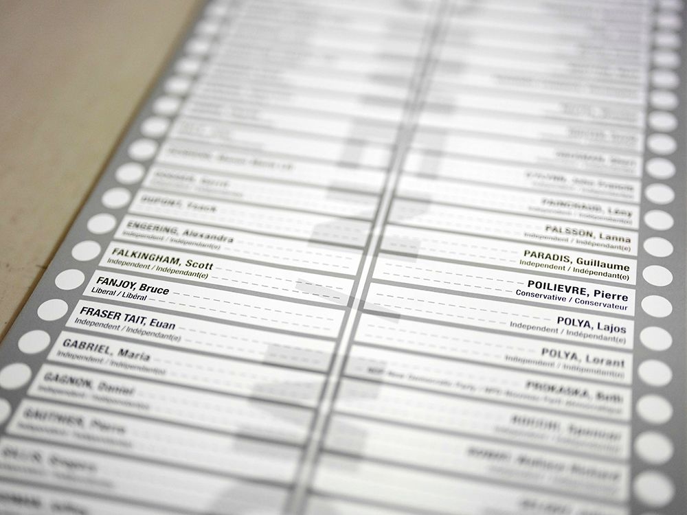 Chris Selley: There are easy solutions to the 'longest ballot' problem, so let's end it now