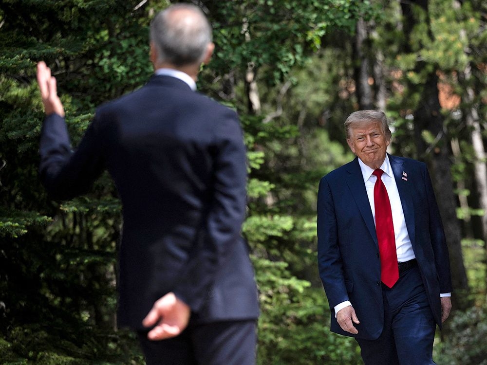 Canadians are torn about whether to put their elbows up or down in U.S. trade war: poll