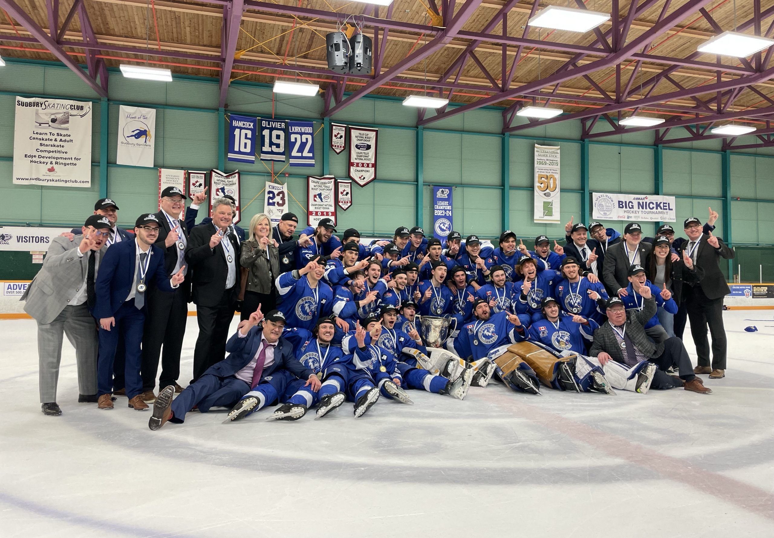Greater Sudbury Cubs become back-to-back NOJHL champions