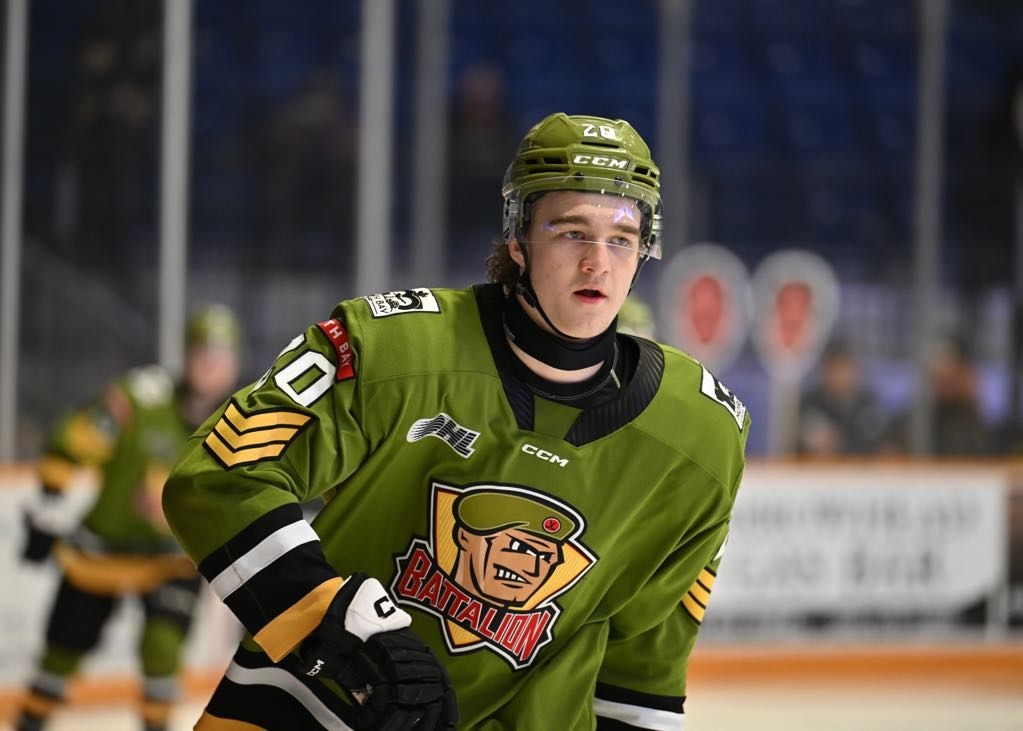North Bay Battalion ship winger Reyth Smith to Niagara IceDogs