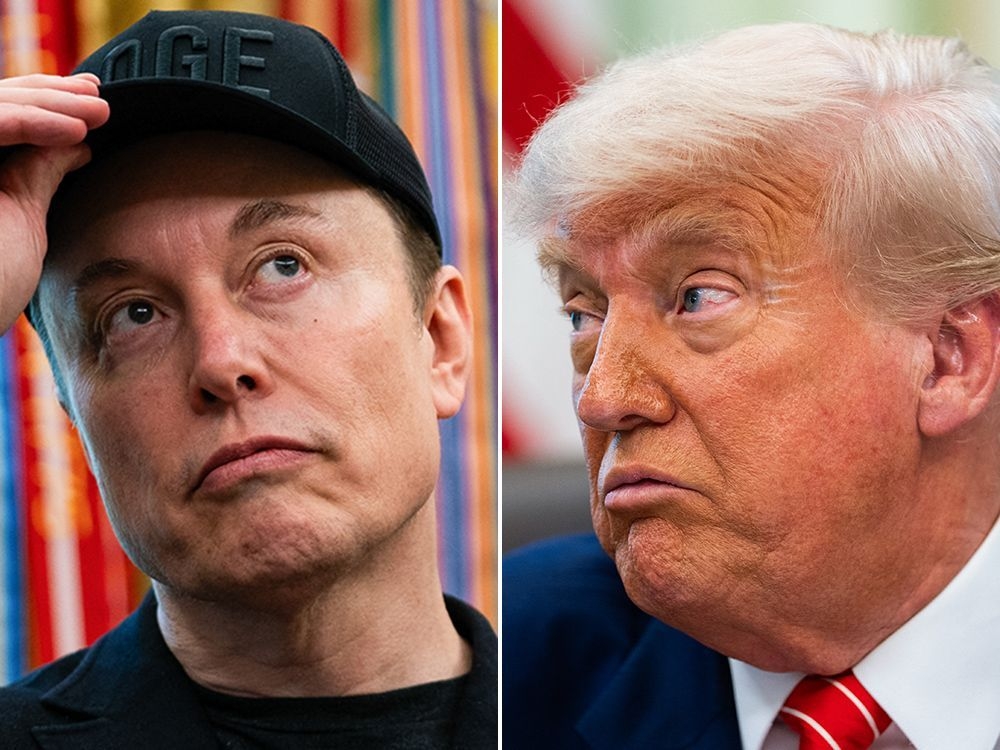Trump-Musk feud over ‘big beautiful bill' erupts into hostility on social media
