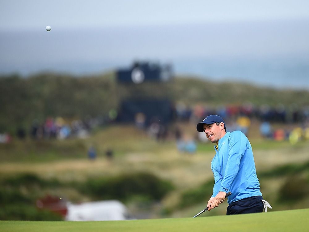Rory McIlroy and an entire country building for a weekend wave at Portrush