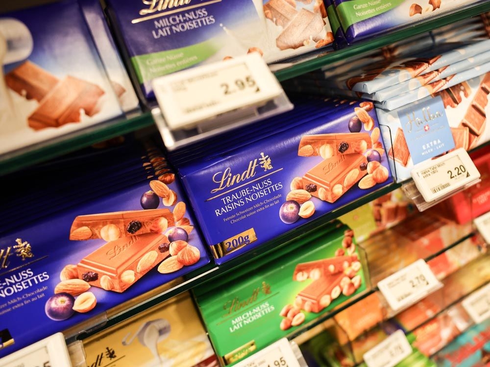 Lindt stockpiling chocolate in Canada amid tariff uncertainty