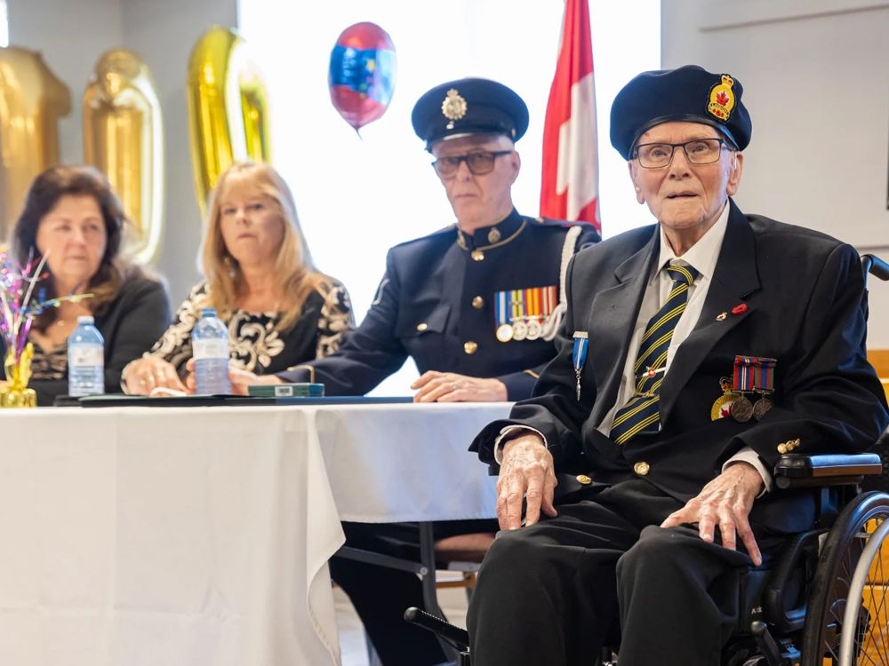 'Every day is fun because I'm still alive,' says 110-year-old Canadian veteran