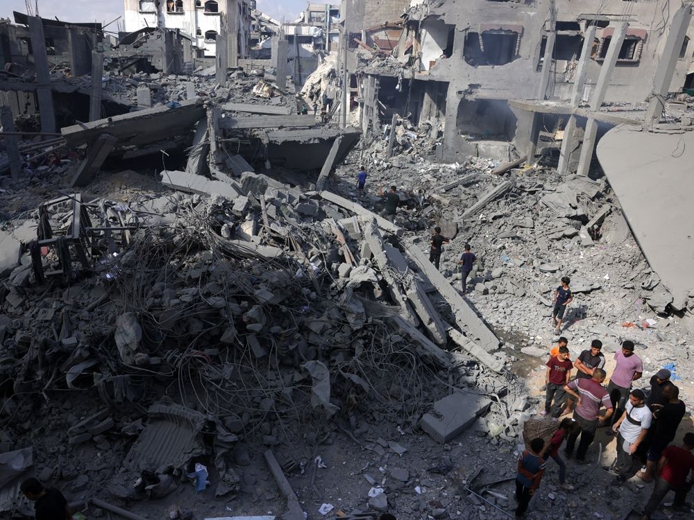 Israeli airstrikes in Gaza kill 60 people, including 22 children, Health Ministry says