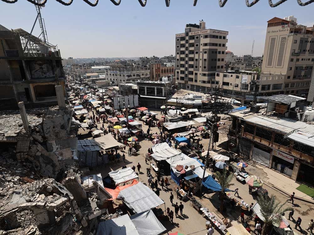 Israeli airstrikes kill 23 in Gaza as outcry over aid blockade grows