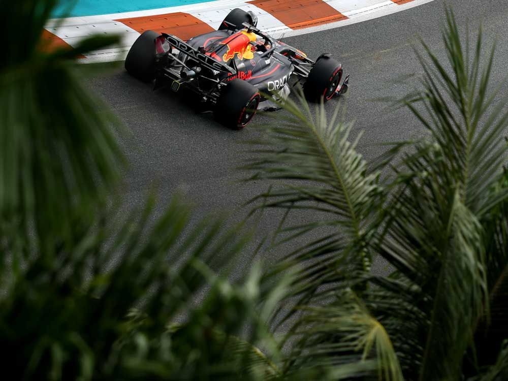 New father Max Verstappen wins pole in Miami, his third through six F1 races this season
