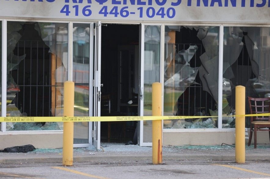 Scarborough coffee shop fire an act of arson: Cops