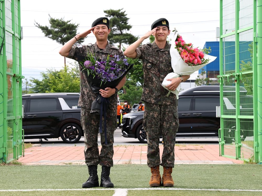 BTS looks to reunite this year as 2 more members finish their military service