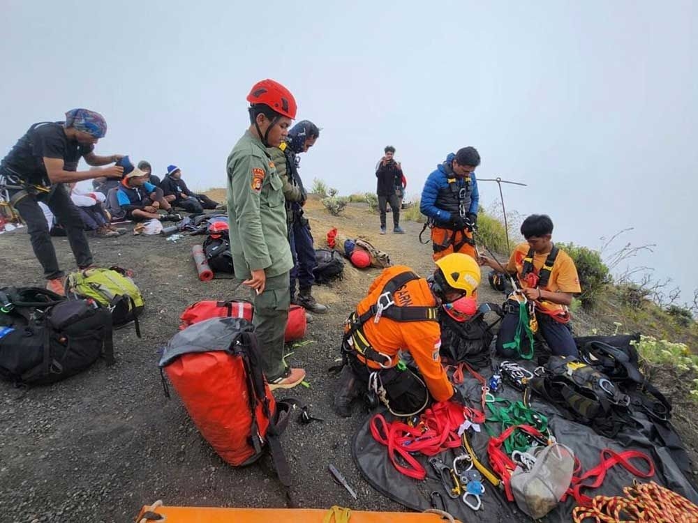 Brazilian tourist found dead after falling from an Indonesian volcano