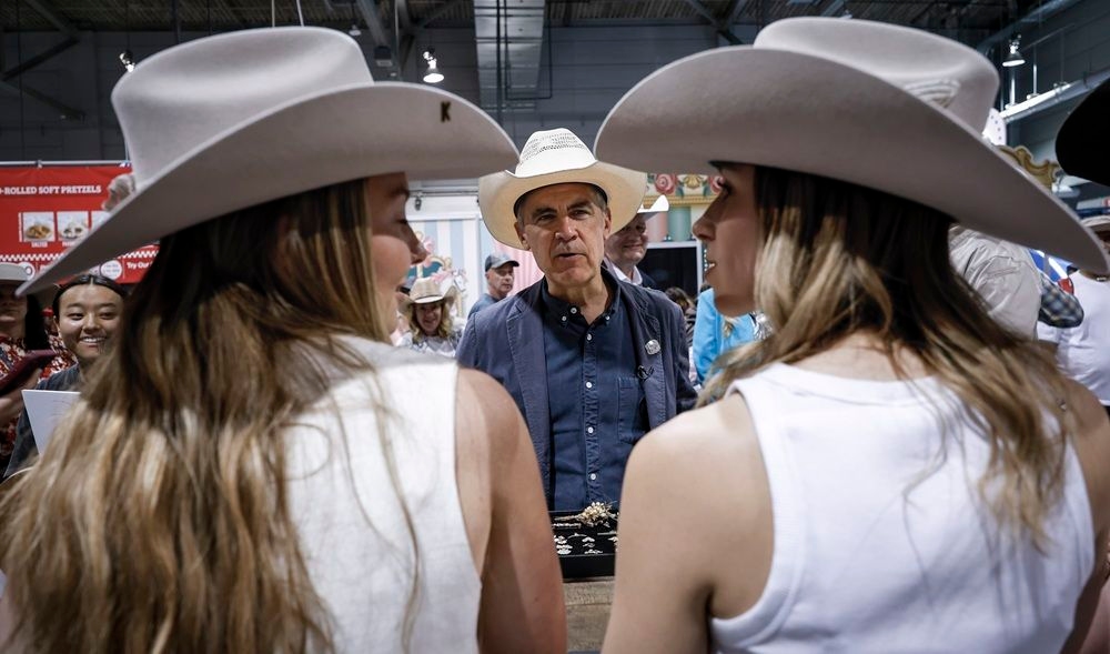 'What are you doing here?': Carney makes first Stampede visit as prime minister