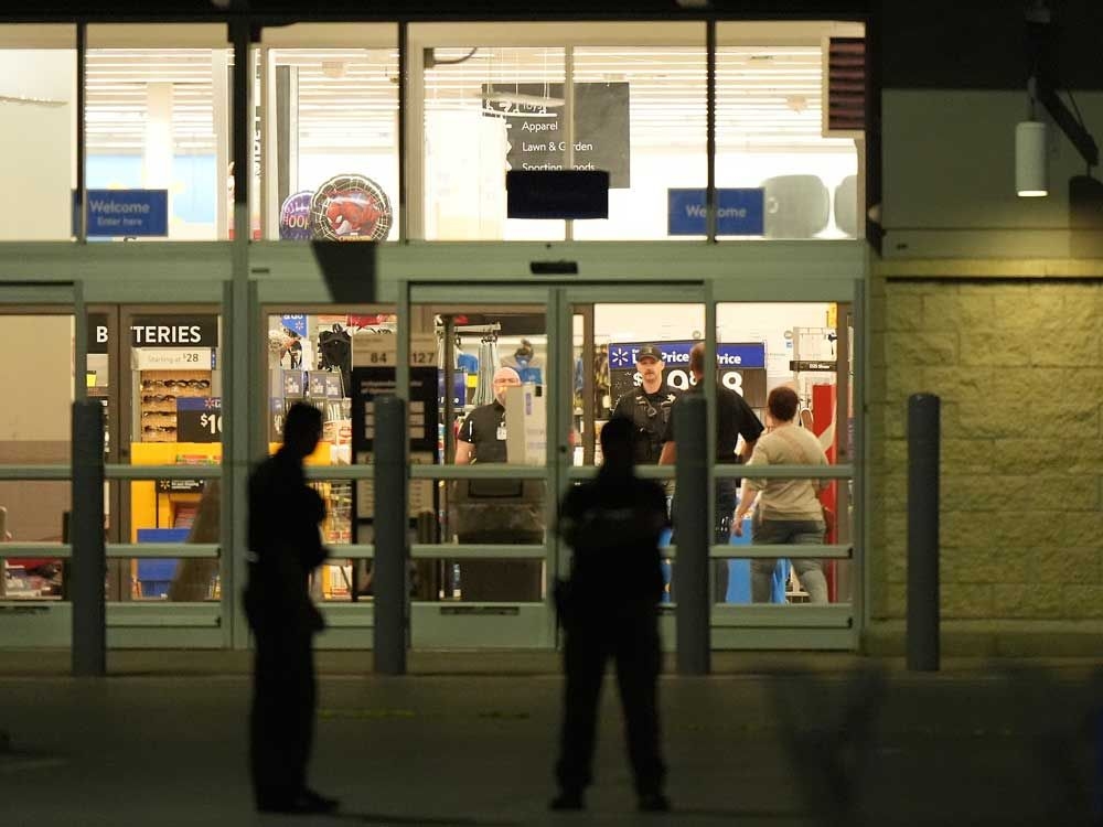 Man accused of stabbing 11 people at a Walmart is in Michigan authorities' custody