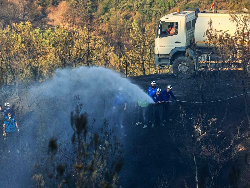 Wildfires threaten Turkey's fourth-largest city as southern Europe grapples with blazes