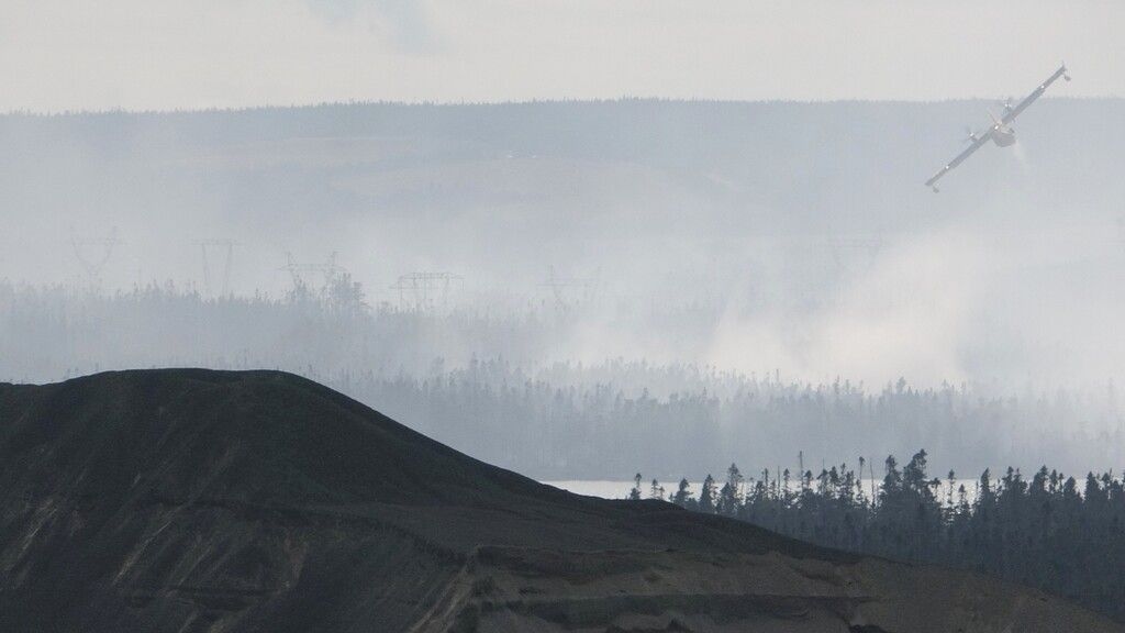 Largest wildfire in eastern Newfoundland has destroyed up to 100 homes