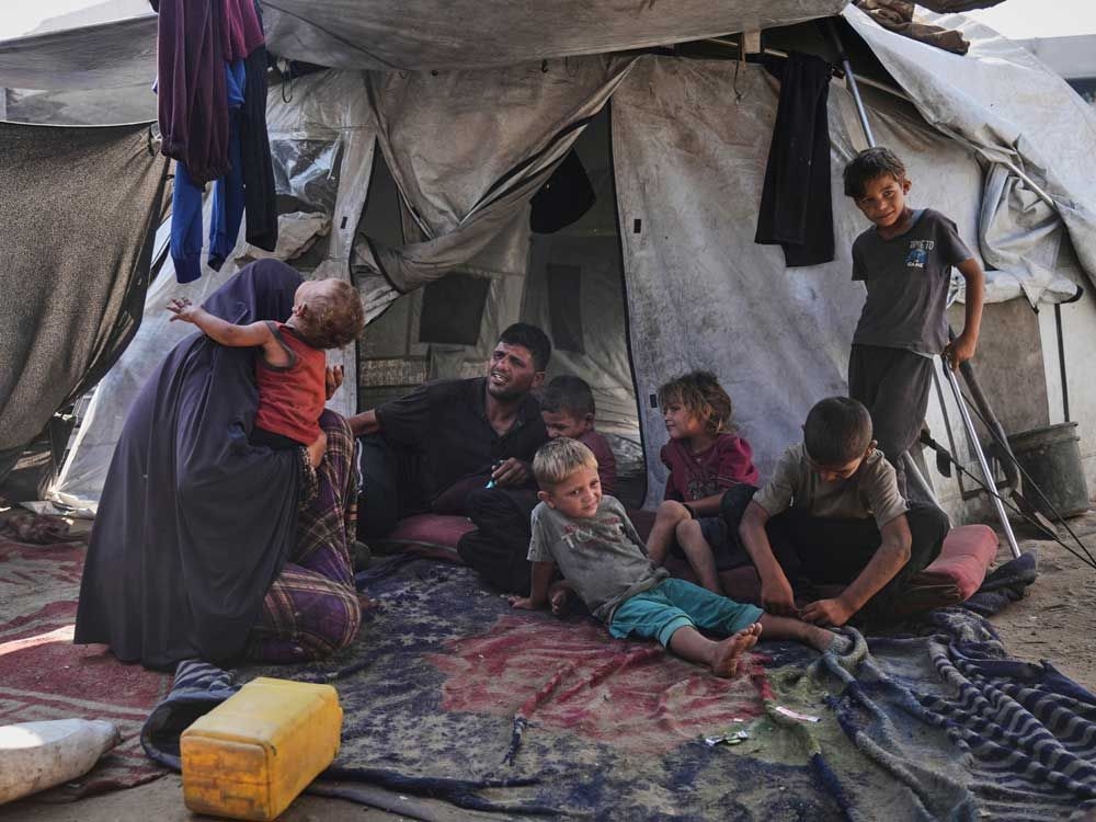 How one Gaza family dedicates each day to finding enough food to survive