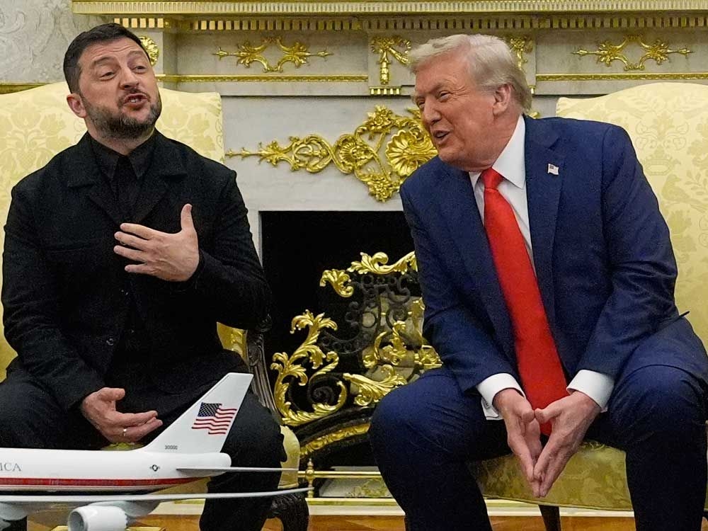 Thank you, Mr. President. Zelenskyy deploys gratitude diplomacy for second visit to Oval Office