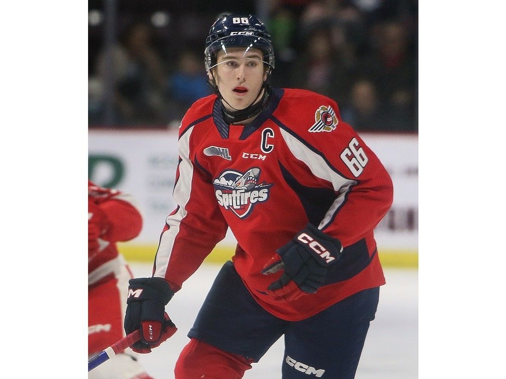 OHL names Spitfires' Greentree winner of Mickey Renaud Captain's Trophy