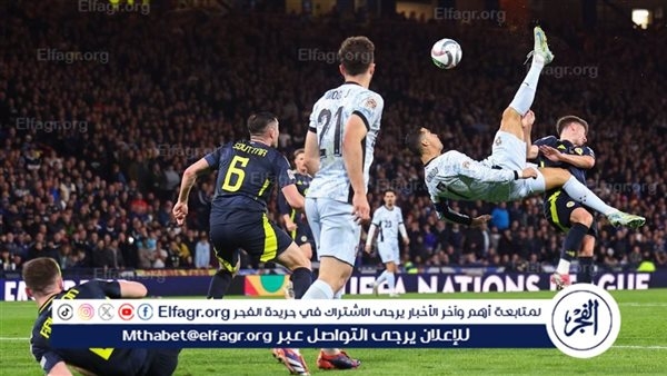 موعد مباراة البرتغال ضد الدنمارك في دوري الأمم الأوروبية والقنوات الناقلة