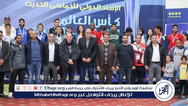 منافسة شرسة بين الاكاديمية البحرية والجامعة الامريكية على منافسات بطولة الخماسي الحديث للجامعات