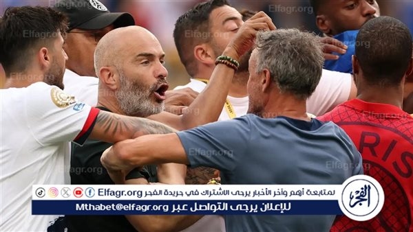 لويس إنريكي يوضح ملابسات احتكاكه مع مهاجم تشيلسي: لم أقصد الاعتداء