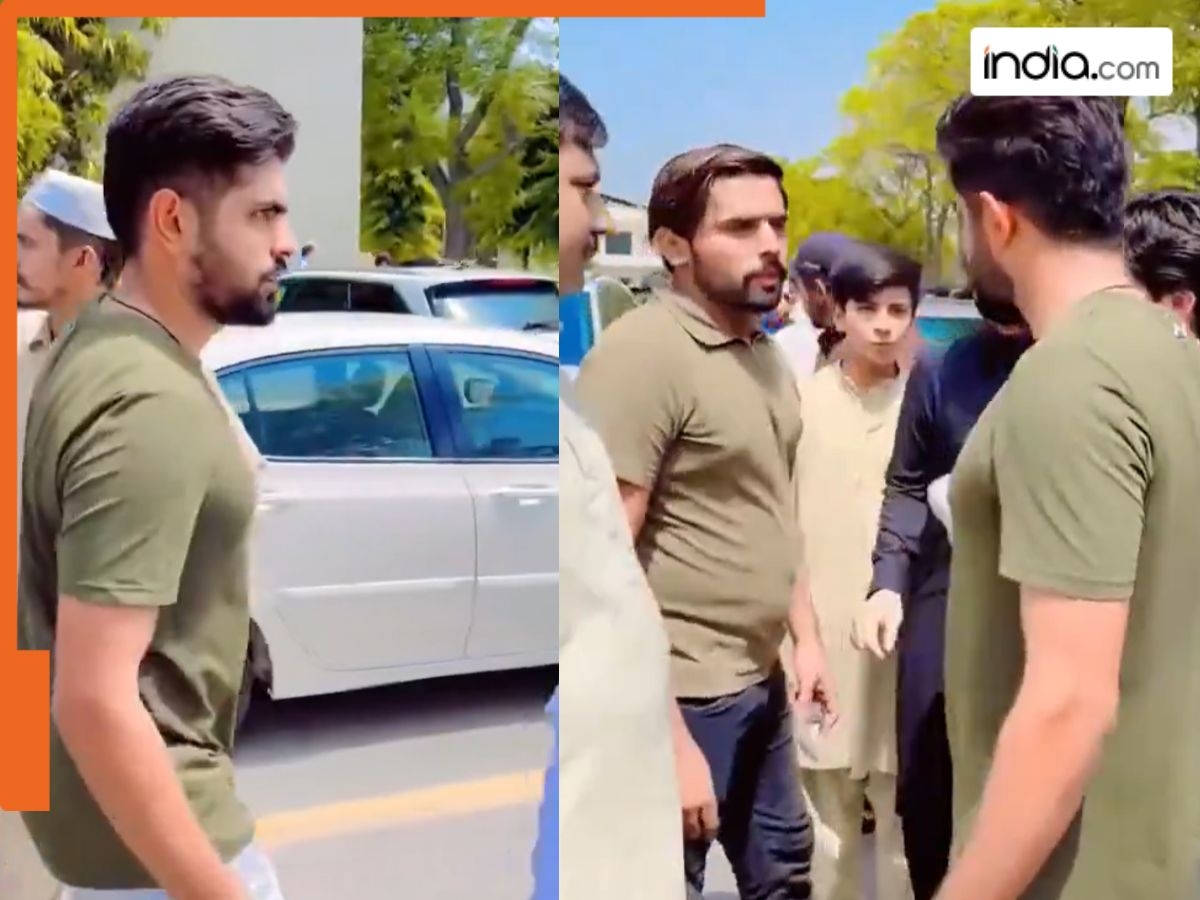 After father, Babar Azam gets into physical fight with locals in Lahore, star Pakistan cricketer lost his cool due to...