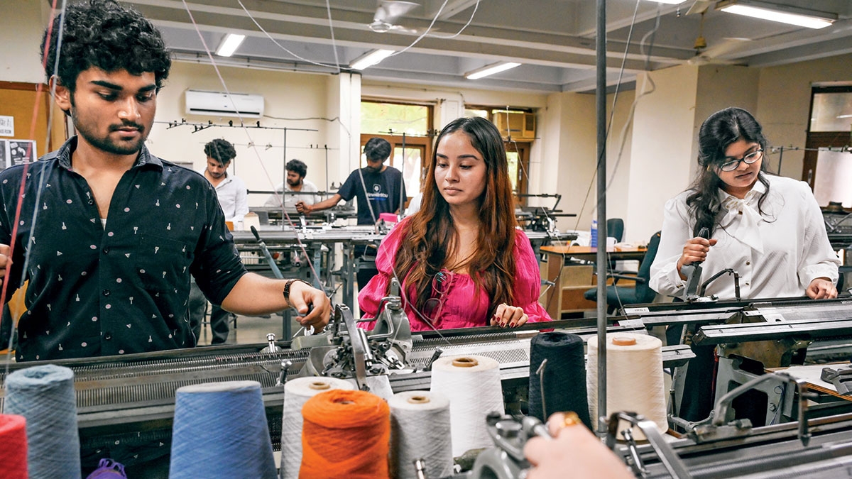 Stitching a distinct narrative  National Institute of Fashion Technology (NIFT), New Delhi