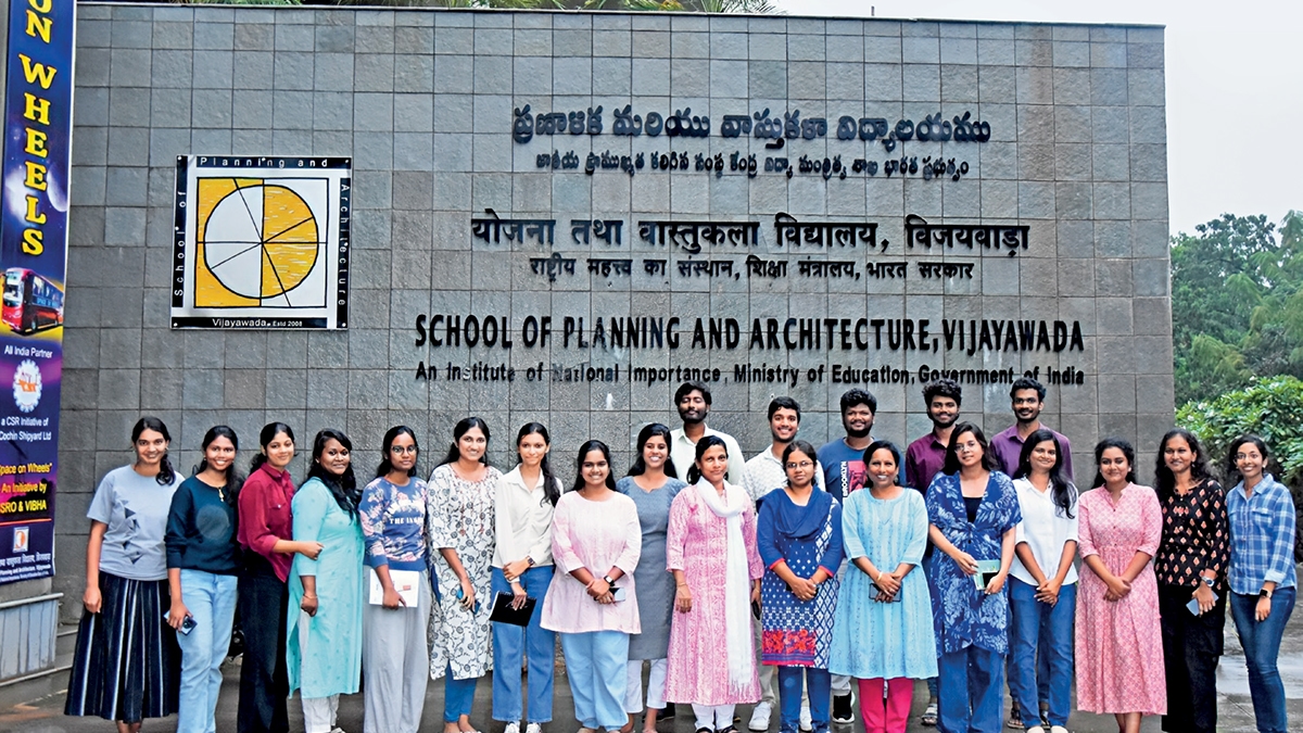 Changing the urban landscape  School of Planning and Architecture, Vijayawada