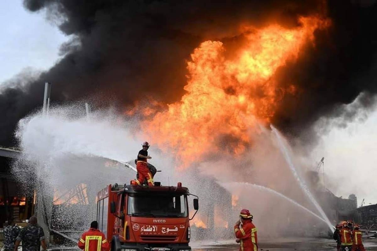 مهمات الدفاع المدني المنفذة جراء العدوان "الإسرائيلي" منذ مساء امس
