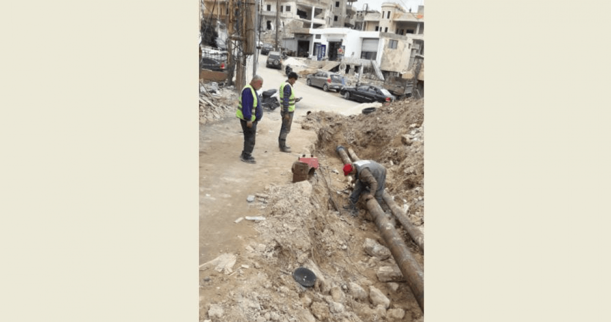 مياه الجنوب تواصل مسح الأضرار