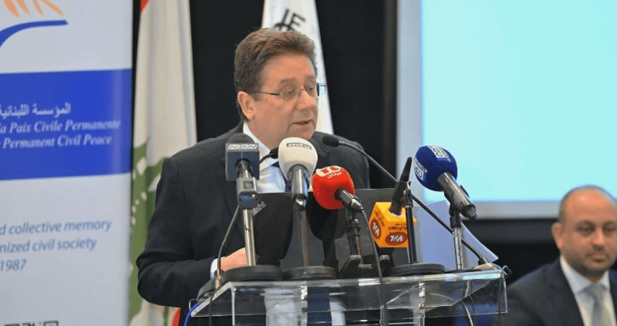 كنعان في مؤتمر الـ ESA: لموازنة إصلاحية وحسابات مدققة وقضاء مستقل
