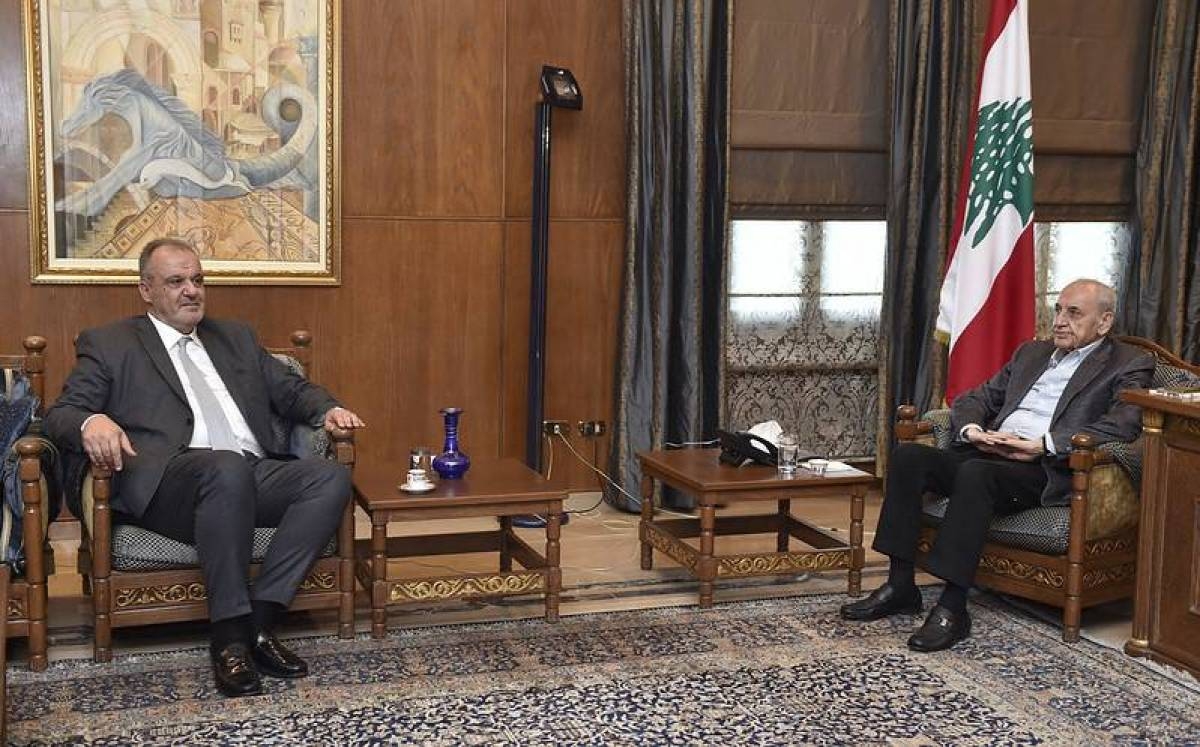 بري يلتقي رئيس الحكومة العراقية السابق عادل عبد المهدي وبوشكيان