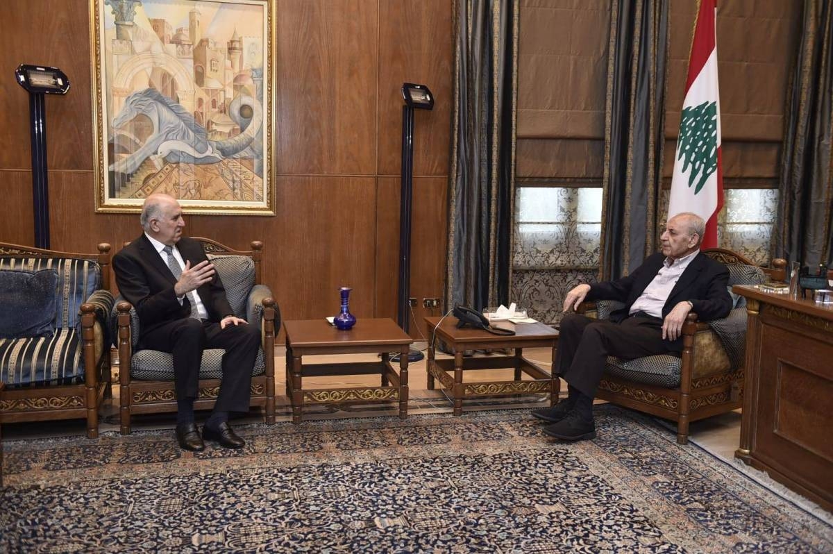 بري يستقبل السفير الجزائري ويعرض المستجدات مع فهمي