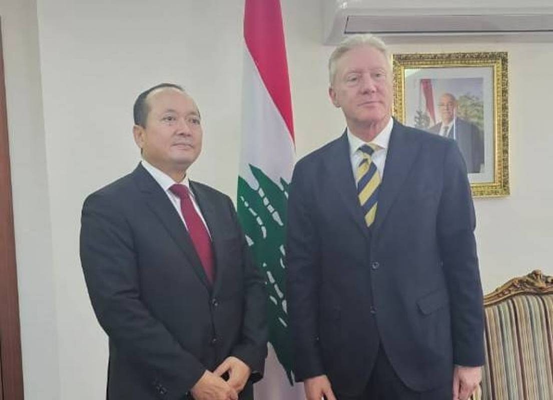 رجي يبحث وماغرو في جهود فرنسا لتوفير الدعم للبنان