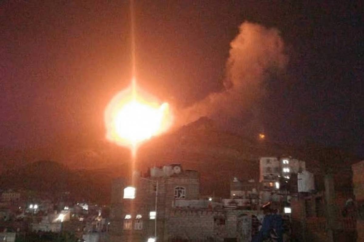40 غارة أميركية على صنعاء ومأرب والحديدة